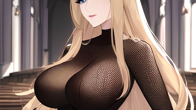 The Temptation of the Blonde Beauty