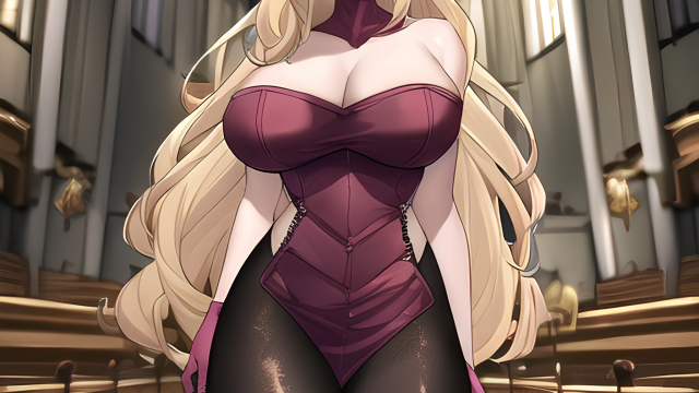 The Temptation of the Blonde Churchgoer