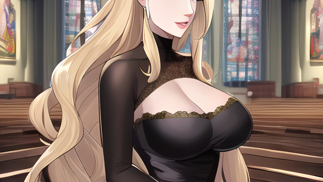 The Temptation of the Blonde Confessor