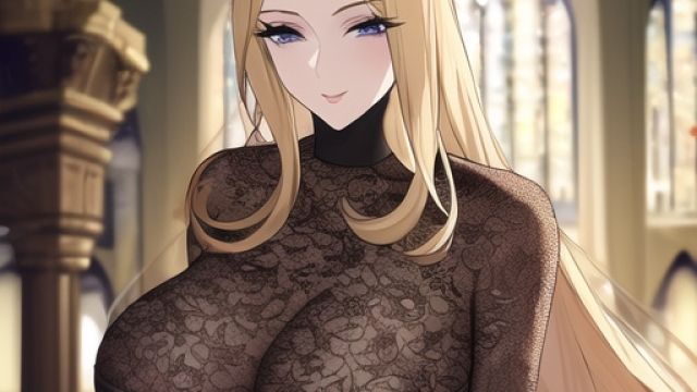 The Temptation of the Blonde in Fishnet