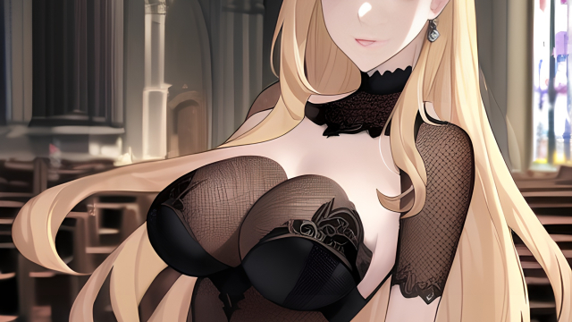 The Temptation of the Blonde Nymph