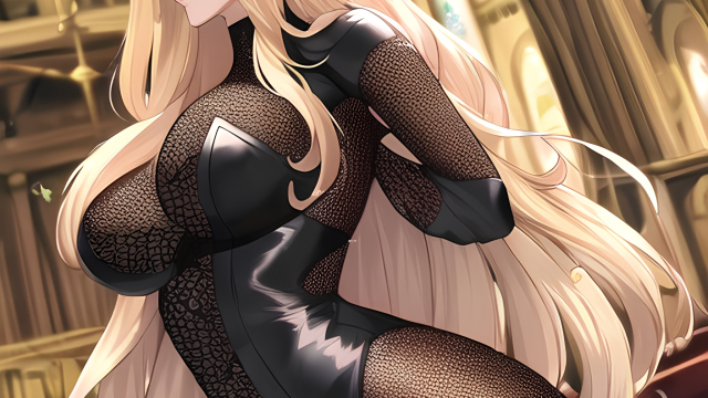 The Temptation of the Blonde Nymph