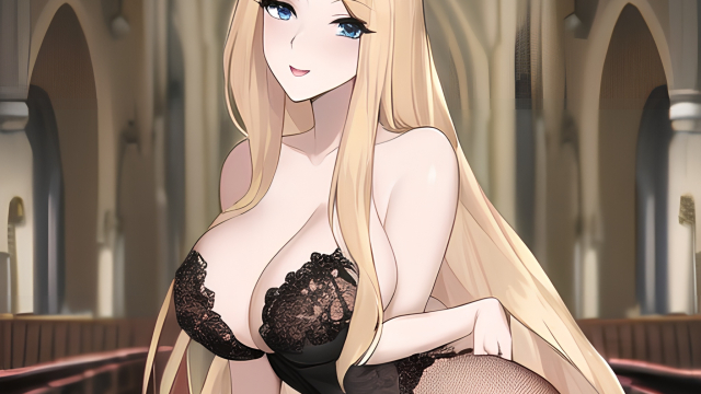 The Temptation of the Blonde Nymph