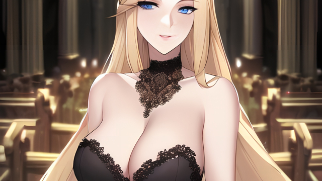 The Temptation of the Blonde Nymph