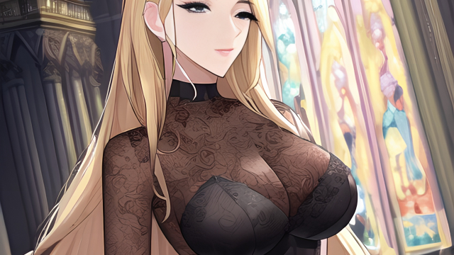 The Temptation of the Blonde Nymph