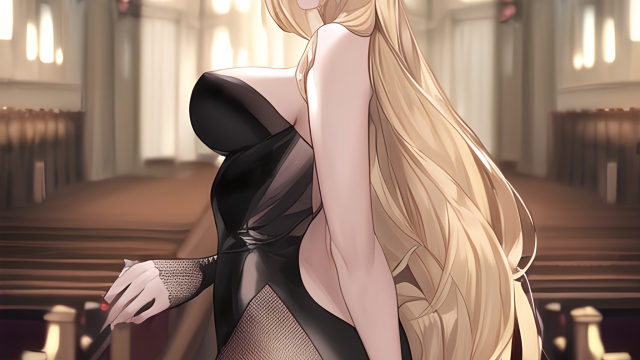 The Temptation of the Blonde Nymph