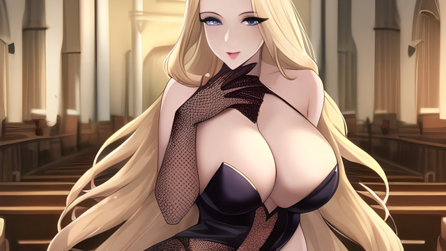 The Temptation of the Blonde Nymph