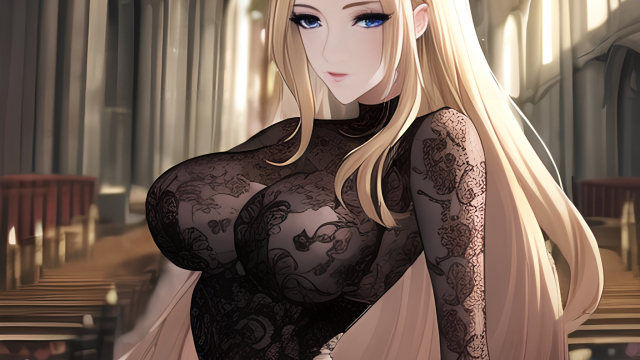 The Temptation of the Blonde Nymph