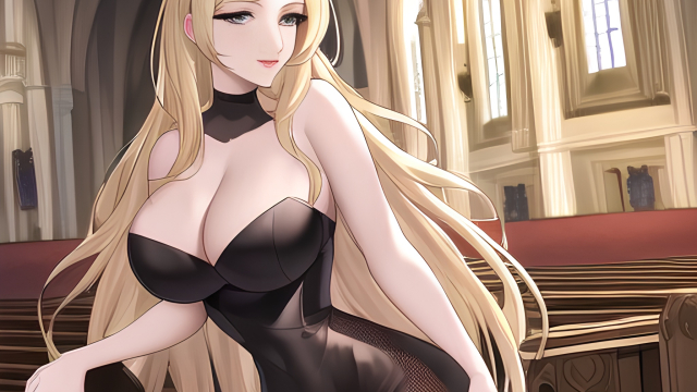 The Temptation of the Blonde Nymph