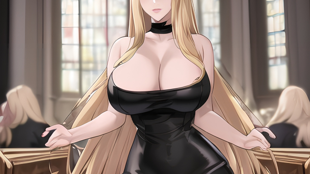 The Temptation of the Blonde Nymph