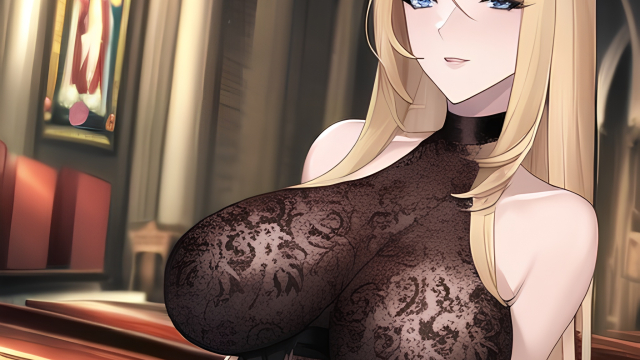 The Temptation of the Blonde Priestess