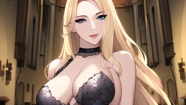 The Temptation of the Blonde Priestess