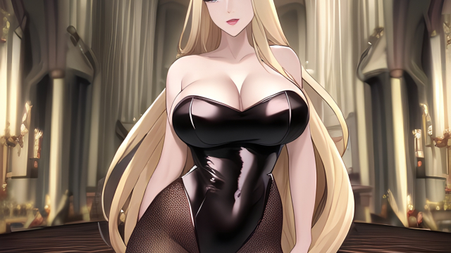 The Temptation of the Blonde Priestess