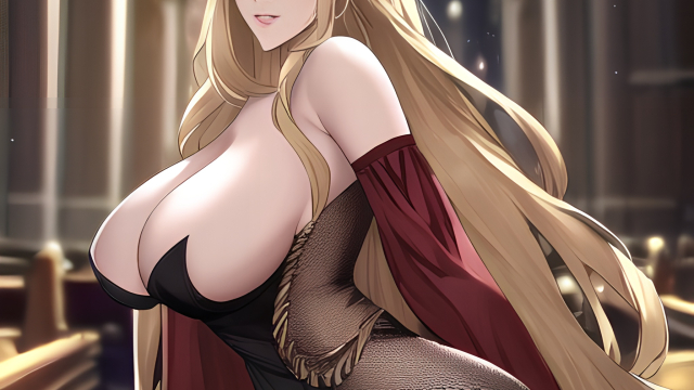 The Temptation of the Blonde Priestess