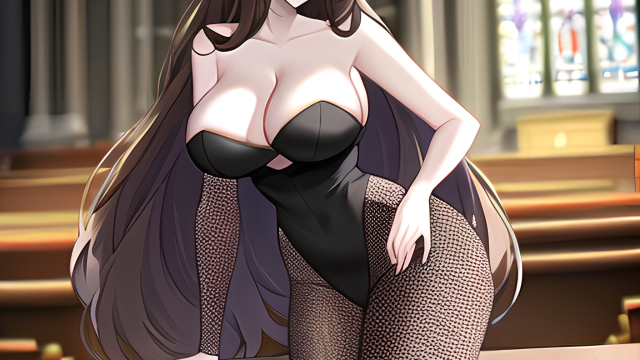 The Temptation of the Fishnet-Clad Sinner