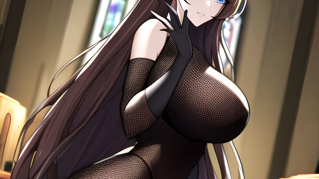 The Temptation of the Fishnet-Clad Woman