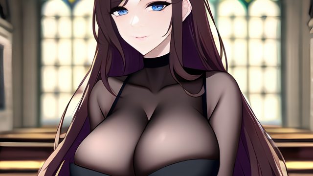 The Temptation of the Long-Haired Brunette