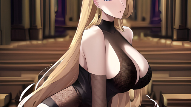 The Temptation of the Nude Churchgoer