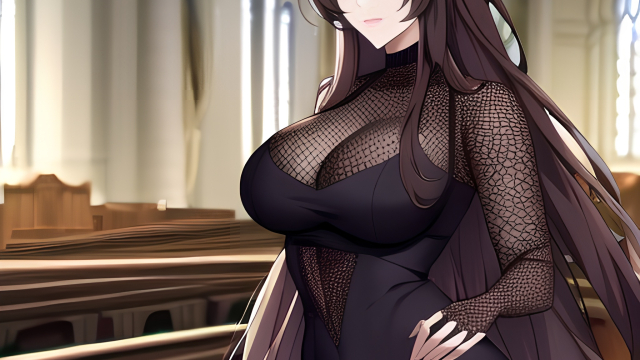 Sinful Desires of the Long-Haired Church Woman
