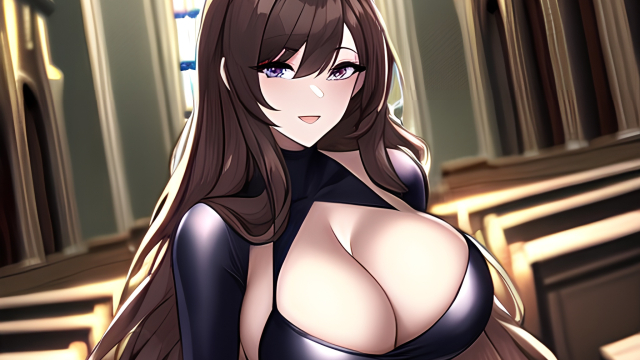 Temptation of the Brunette